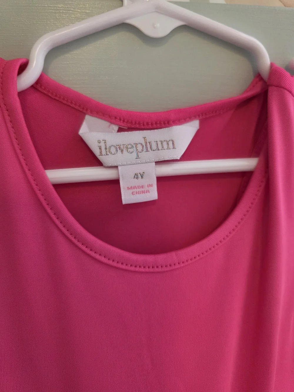 I Love Plum Hot Pink Tulle Tank Dress Leotard Dance 4t Iloveplum